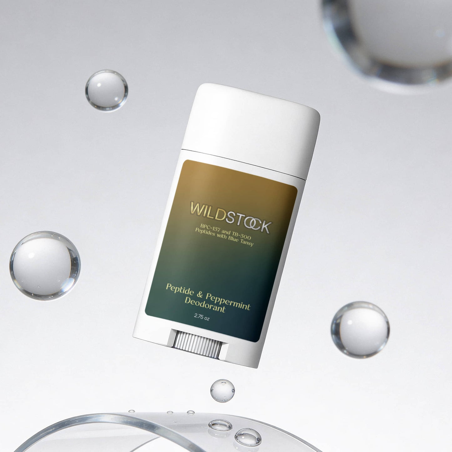 Peptide & Peppermint Aluminum-Free Deodorant Balm
