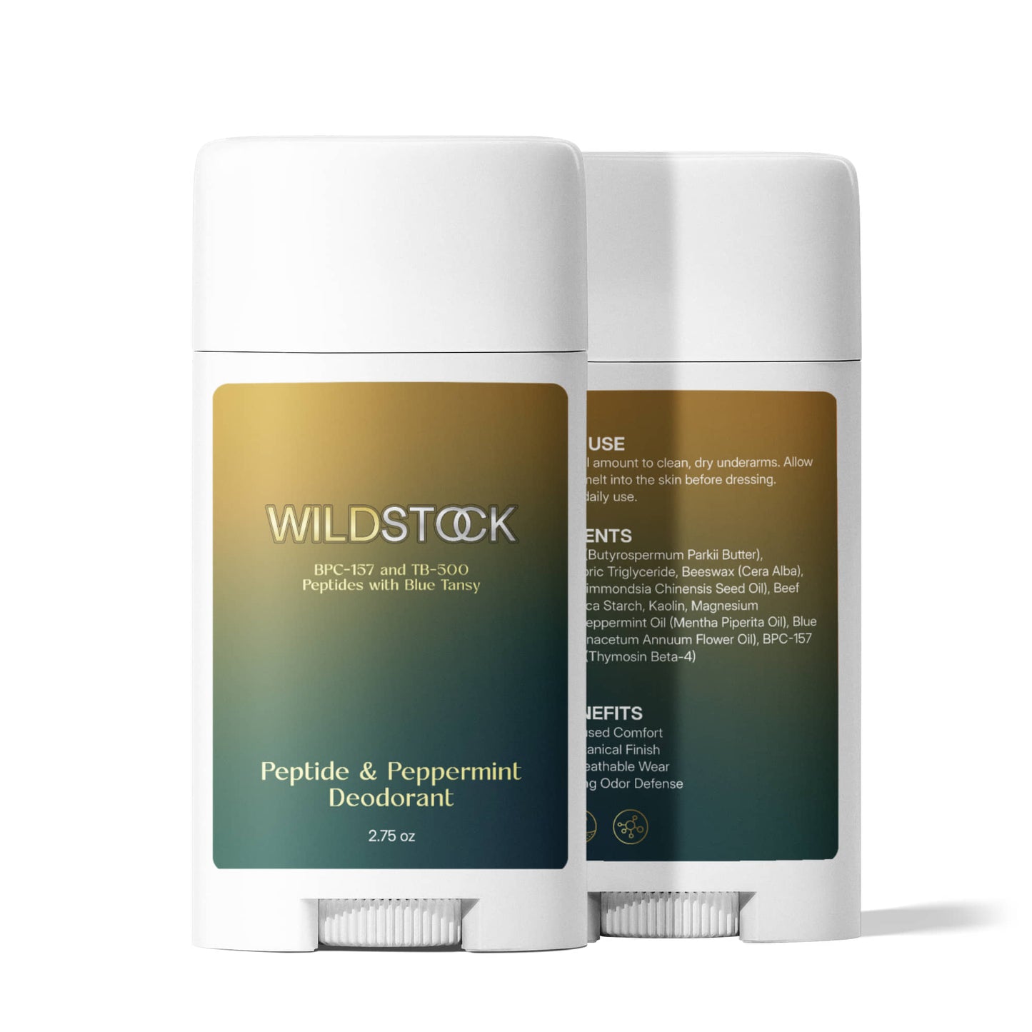 Peptide & Peppermint Aluminum-Free Deodorant Balm