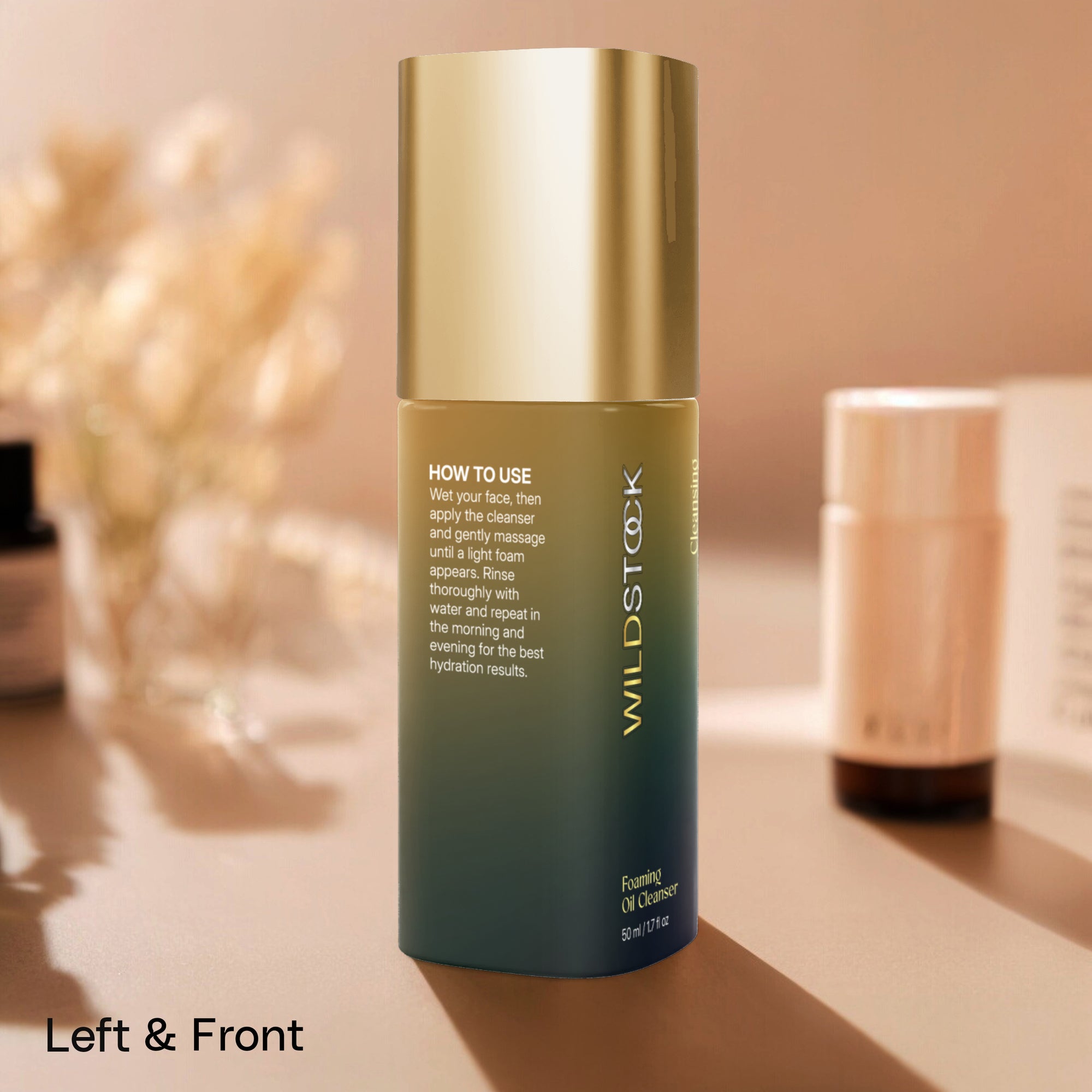 Hydrating Foaming Oil Facial Cleanser
