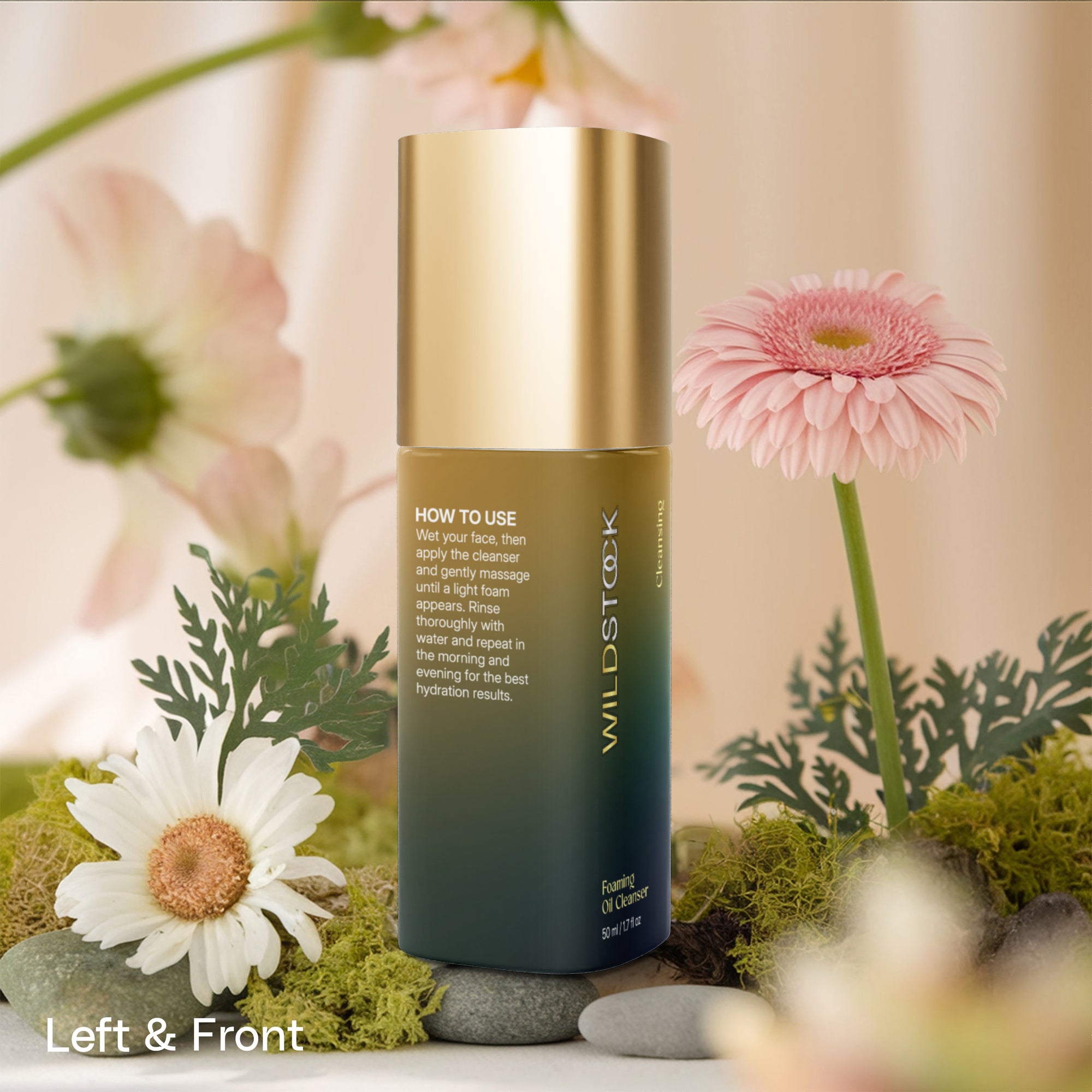 Hydrating Foaming Oil Facial Cleanser