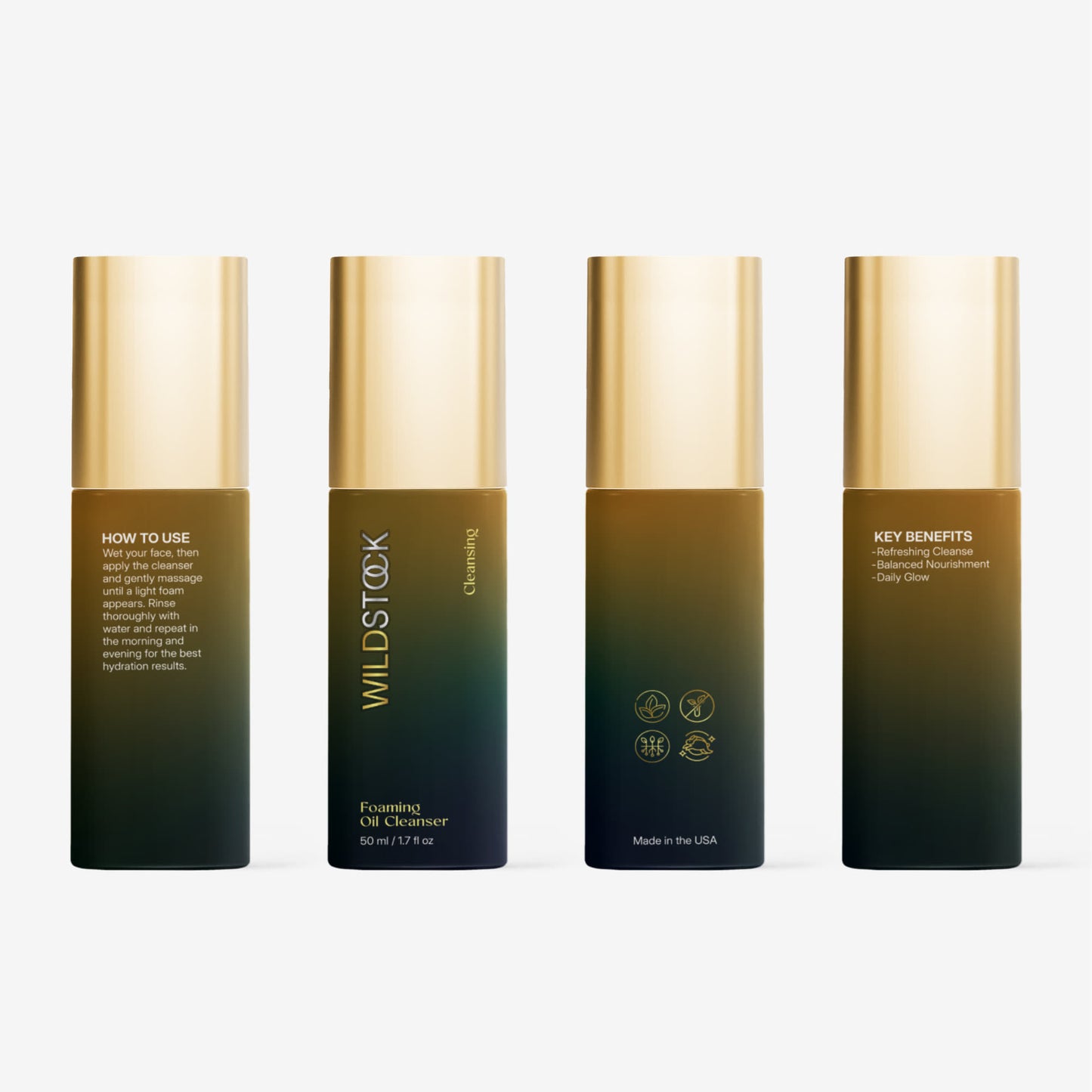 Hydrating Foaming Oil Facial Cleanser