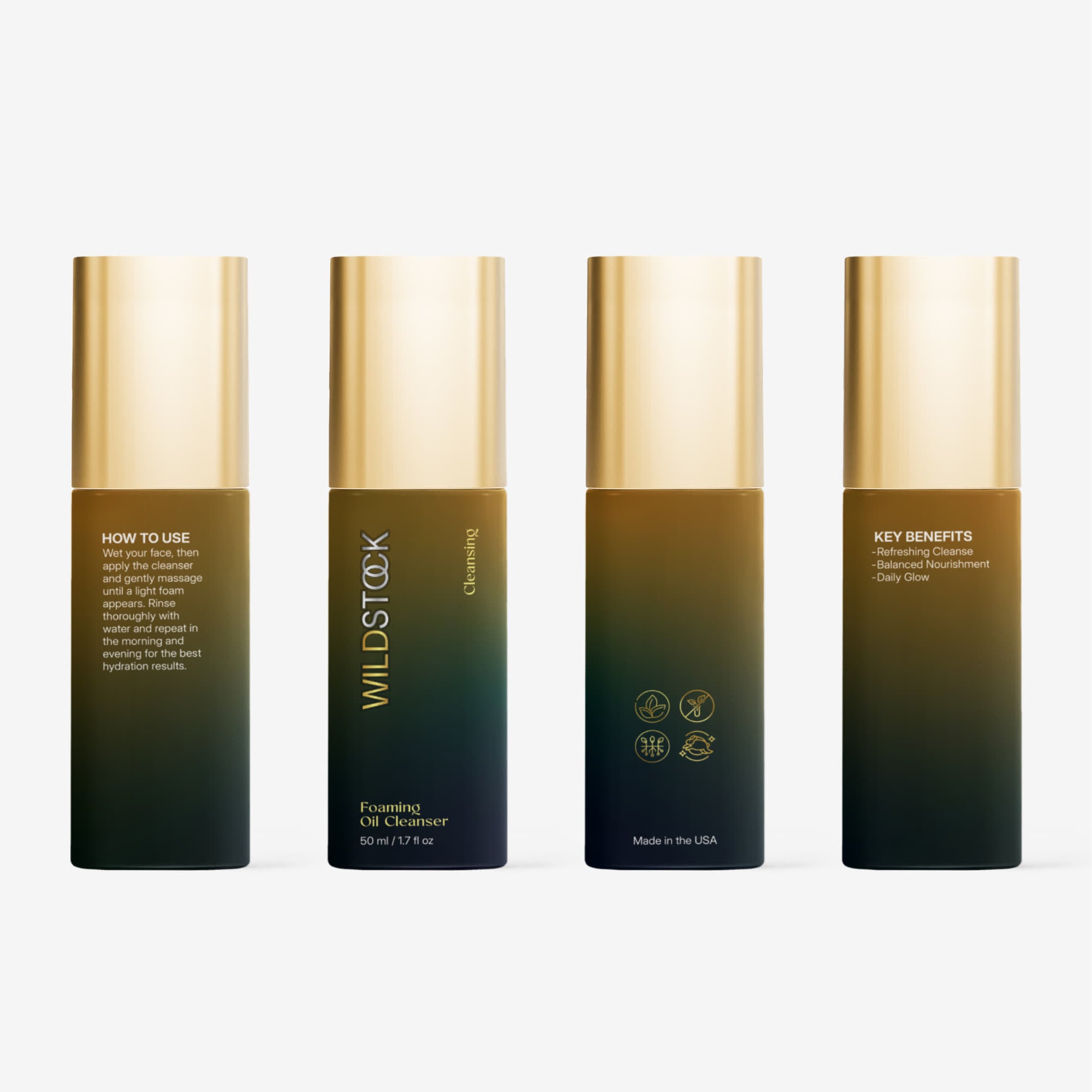 Hydrating Foaming Oil Facial Cleanser